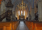 St. Thomaskirche zu Tribsees : Kanzel, Altar, Kirchenbänke, Kirche